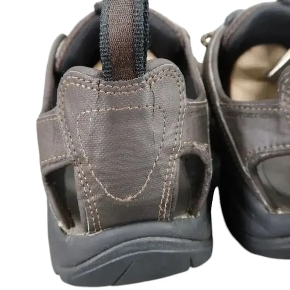 Teva Shoes Men 8 Sandal Fisherman Kitling Slip On Closed Toe Sport Comfort Brown